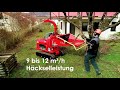 ERCO Raupenhäcksler GHX CH2350R Einsatz Bei Hanglage