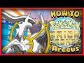 HOW TO OBTAIN ARCEUS IN PBB!!! | Pokemon Brick Bronze | Link In Desc