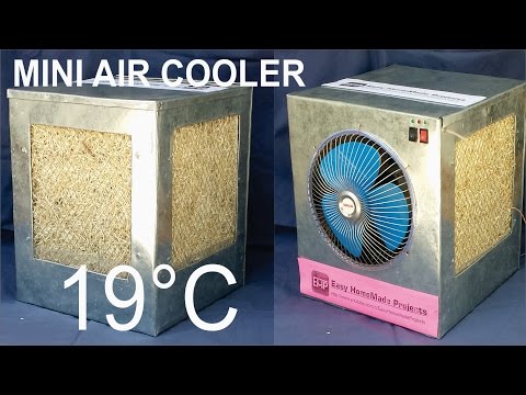 How to make an AIR COOLER at home
