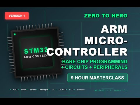 [OLD VERSION - SEE V2] Learn STM32 Microcontroller Programming - Full Course