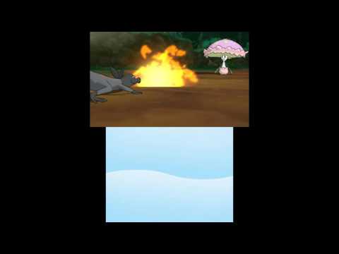 Pokémon Moon Playthrough Highlights - Trial Captain Mallow Battle