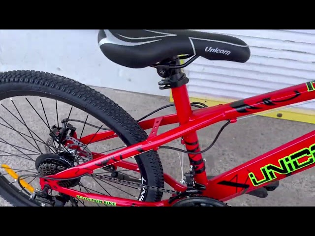 Велосипед Nimble Розмір коліс 24 Розмір рами 15 Підходить від 8 до 12 років на зріст від 125 до 160 см Червоний