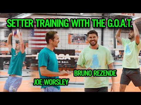 Training with the BEST Setter in the World | Olympic Gold Medalist, Bruno Rezende | Sets Education