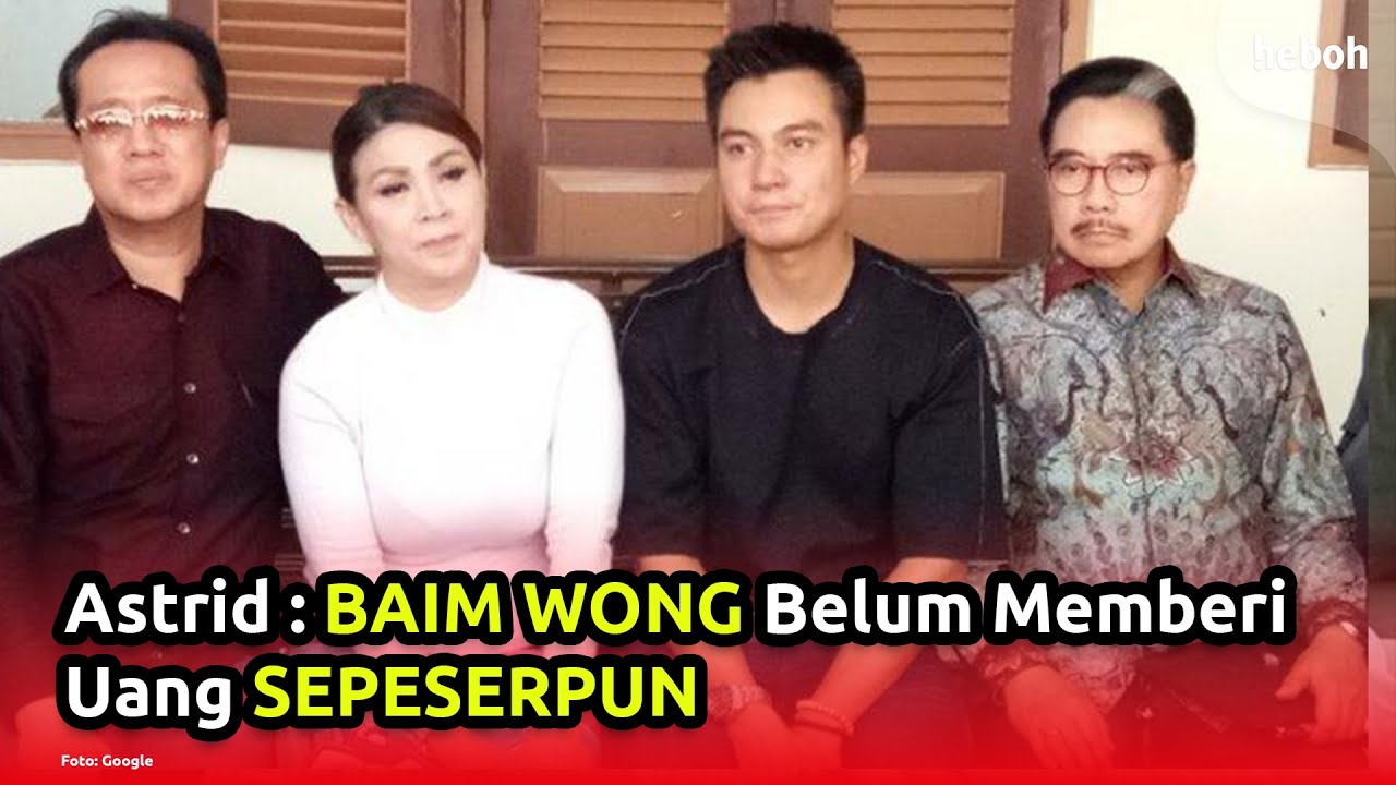 Astrid Dan Didit Bantah Baim Wong Sudah Membayar Hutangnya