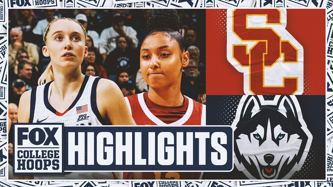 No. 7 USC Trojans vs. No. 4 UConn Huskies | Paige Bueckers vs. JuJu Watkins thriller | FOX CBB