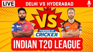 LIVE: DC vs SRH, 50th Match | Live Scores & Hindi Commentary | Delhi Vs Hyderabad | Live IPL 2022