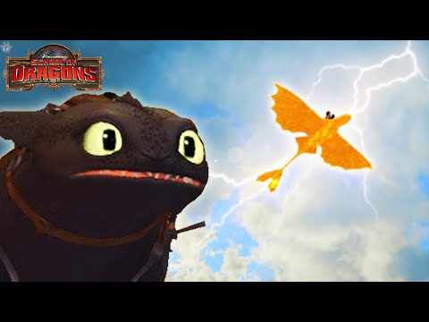 The Return Of A LEGEND | School of Dragons (Toothless VS GOLDEN Toothless)