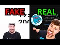 MrBeast Hitting 200 Million Subscribers (Fake VS Real)