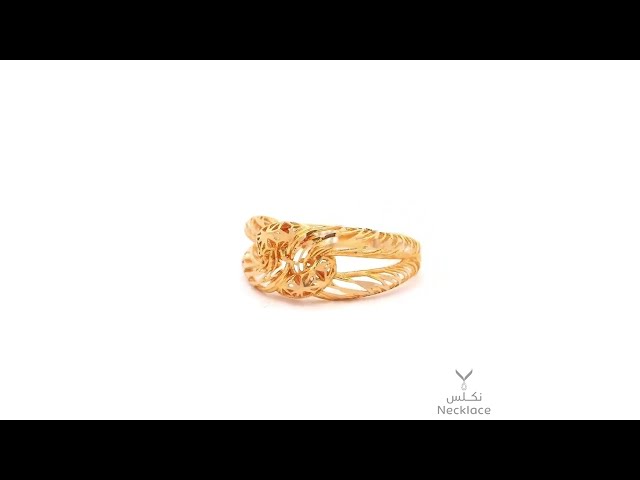 خاتم ذهب عيار 21 (RN.5287)