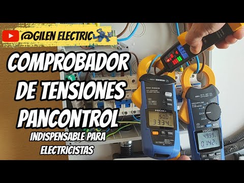 Comprobador de tensiones Pancontrol. Opinión y cómo funciona esta herramienta para electricistas