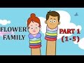Finger Family Flower Songs For Children Flower Daddy Finger Cartoon Animation Nursery Rhymes 1