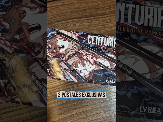 Vídeo relacionado con Centuria 01 edicion limitada con boli estampado, postales y punto de libro