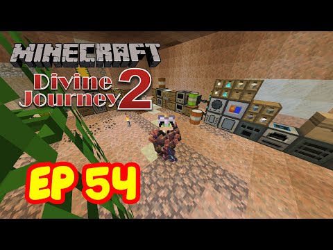 MEJORA DE MAQUINAS DEL ENDER IO Y NUEVOS LINGOTES - Divine Journey 2 - Serie de mods Ep 54