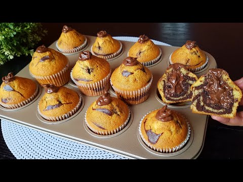 Soft and Fluffy MUFFINS! super tasty, in 5 minutes you will make it every day
