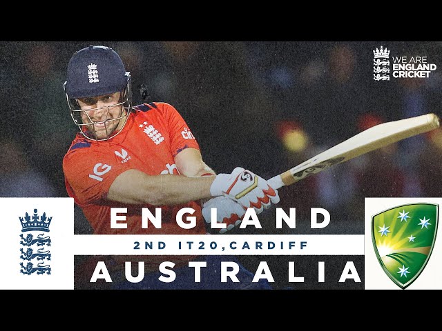 Livingstone Smashes Stunning 87 | Highlights – England v Australia | 2nd Men’s Vitality IT20 2024