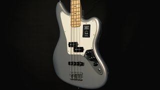 Video thumbnail for Fender Player Jaguar Bass | Silver by MooreMusicGuitars