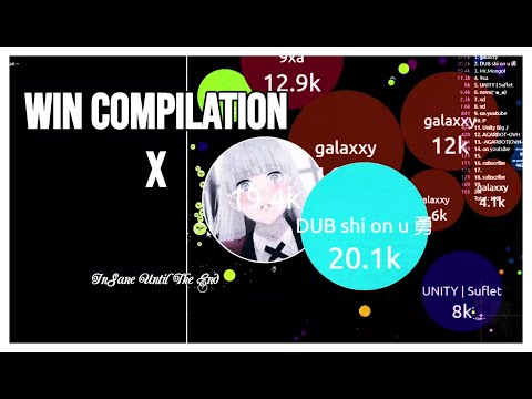 Agar.io | Win Compilation X - "InSane Until The End" ~ InSane Agar