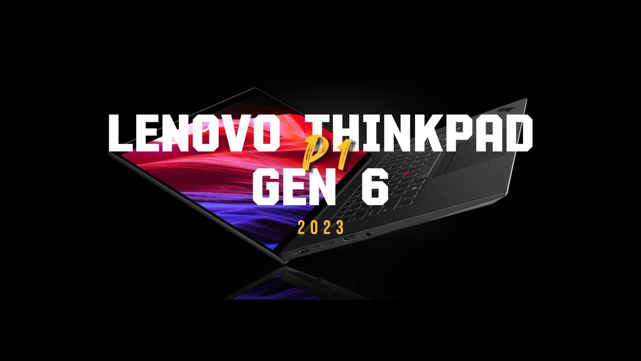 Lenovo Thinkpad P1 Gen 6 Core™ i7-13800H, RAM 32GB, SSD 512GB, RTX 4080, QHD