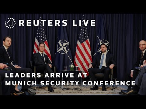 LIVE: Leaders arrive at Munich Security Conference