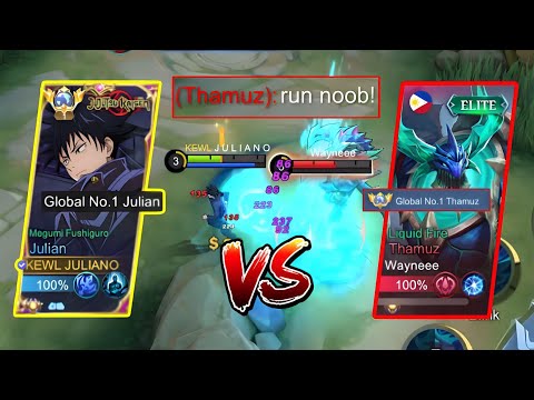 TOP GLOBAL JULIAN VS TOP GLOBAL THAMUZ ( WHO WILL WIN?? )