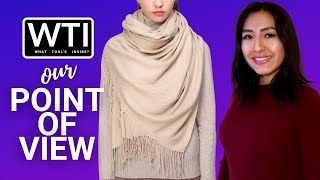 Our Point of View on RIIQIICHY Pashmina Shawls From Amazon