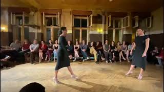 Video thumbnail for 4/4  Soledad Larretapia & Corina Herrera. Milonga Arlequín (Berlin) Noviembre 2021