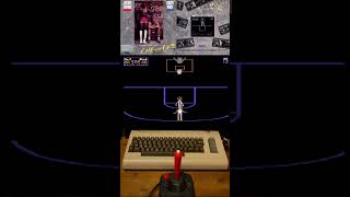 One on One  Dr J  vs  Larry Bird 1983 ported to C64 1984