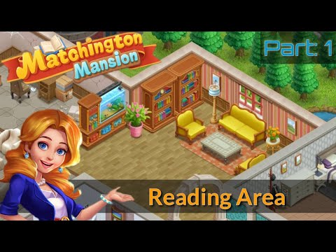 New Study Room Opening | Area 12 Part 1 | Matchington Mansion