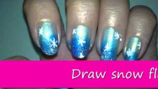 preview picture of video 'Christmas Nail Art'