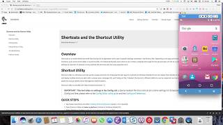 Enterprise Browser Shortcuts