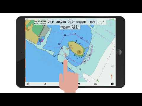 Seapilot navigation app - Map Cursor