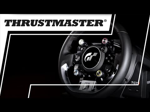 Thrustmaster žaidimų vairas T-GT II EU, Juodas video