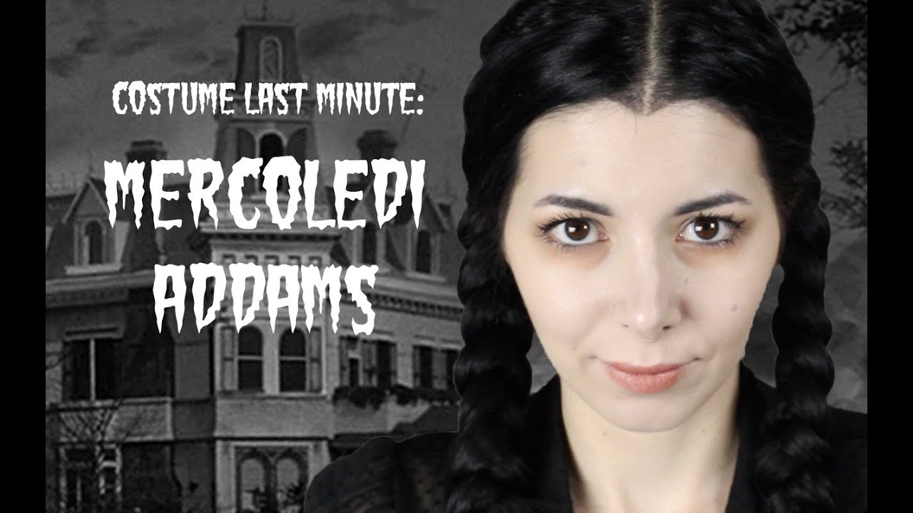 MERCOLEDI ADDAMS ❤ COSTUME LAST MINUTE
