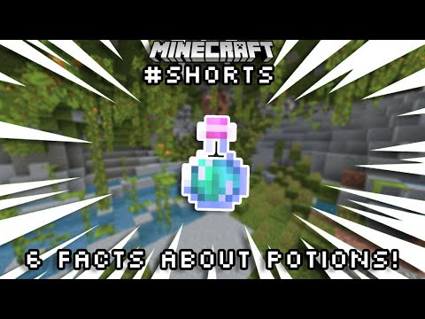6 Facts About Potions in Minecraft #shorts