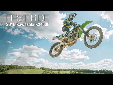 2016 Kawasaki KX450F First Ride Review - MotoUSA