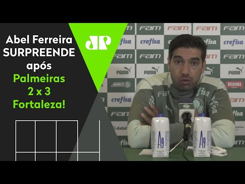 "Por INCRÍVEL QUE PAREÇA, nós..." Abel Ferreira SURPREENDE após Palmeiras 2 x 3 Fortaleza!