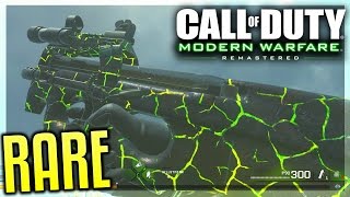 "NEW" EXCLUSION ZONE CAMO GAMEPLAY MODERN WARFARE REMASTERED! THE RAREST CAMO IN MWR [HOW TO GET IT]