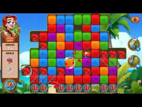 Lost Island Blast Adventure Level 1537 NO BOOSTERS - A S GAMING