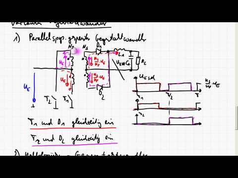 LE4_6j DC/DC Wandler - Gegentaktwandler - Parallelgespeister Gegentaktwandler - Halbbrücke