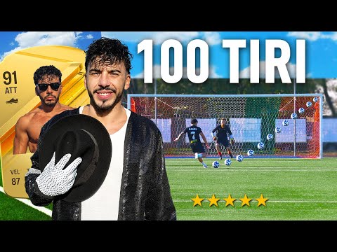 🎯⚽️ 100 TIRI CHALLENGE: DADDA (IL BRACCIO PIÙ TAMARRO) | Quanti Goal Segnerà su 100 tiri?