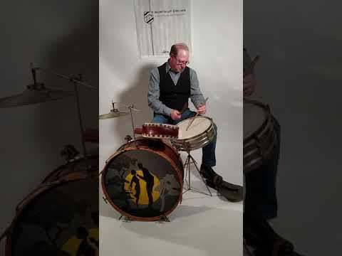 1920's Leedy Small Silhouette Trap Kit #2