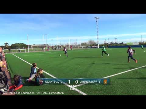 Ronda 1/4 Final. Levante UD "C" 2 - 0 Union Benetusser-Fabara CF "B"  (Jose Maria)