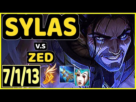 XERO (SYLAS) vs ZED - 7/1/13 KDA MID GAMEPLAY - BR Ranked GRANDMASTER