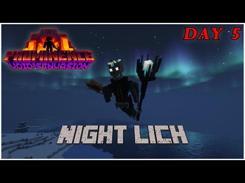 The Ultimate Night Lich Battle! #Minecraft