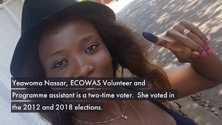 Sierra Leone's voting heroes wear their right to vote with pride!