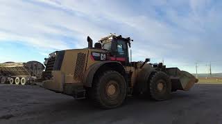 CATERPILLAR 982M WITH BUCKET AND SCALE, SEE VIDEO wheel loader for sale image 4 CATERPILLAR 982M WITH BUCKET AND SCALE, SEE VIDEO wheel loader image 4