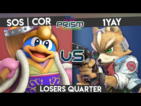 PRISM 214 - SOS | Cor (King Dedede) vs. 1Yay (Fox) - Losers Quarter - Smash Ultimate Singles