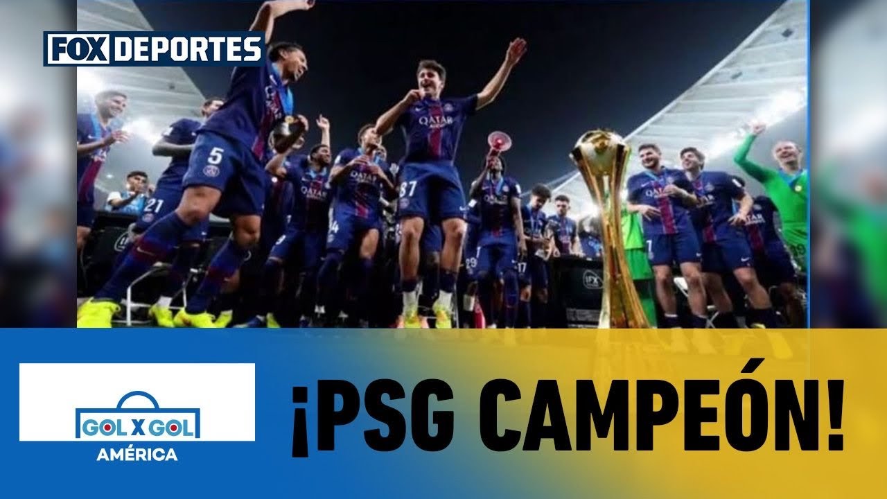 🥳🏆 ¡PSG CAMPEÓN! | El Paris Saint-Germain le ganó la Copa Intercontinental a Flamengo | GolXGol