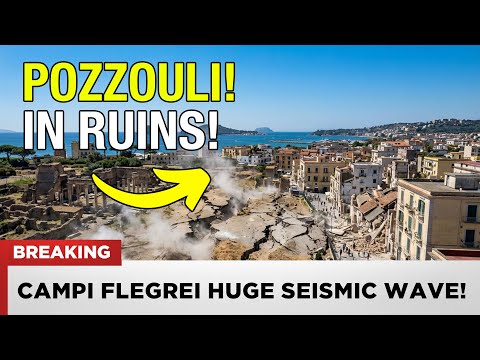 1 MINUTE AGO: Naples' Campi Flegrei Seismic Swarm Strikes At 9:03 AM - Pozzuoli In Panic