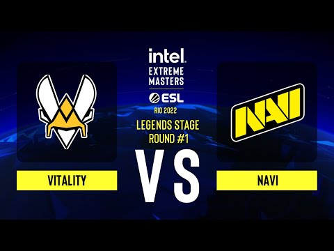 Vitality vs. NaVi - Map 1 [Mirage] - IEM Rio Major 2022 - Legends Stage - ROUND #1